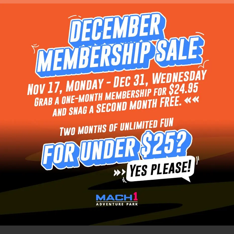 December membership sale
